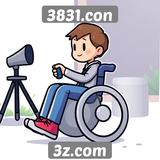 Acessibilidade em jogos no site 3831.con