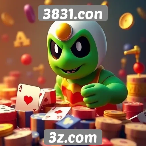 Análise da jogabilidade do site 3831.con